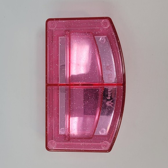 Vintage Sanrio Hello Kitty Jewelry Mirror Bear Glitter Box 2013 Rare - Picture 9 of 12